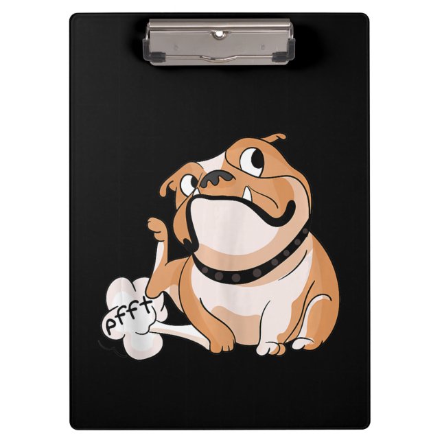 Pitbull Lover Funny Bulldog Hund Mama Lover Klemmbrett (Vorderseite)