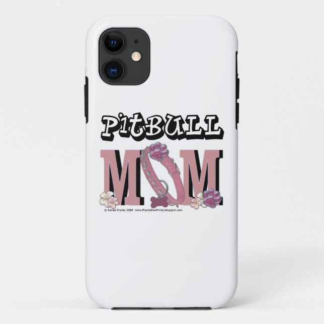 Pitbull MAMA Case-Mate iPhone Hülle (Rückseite)