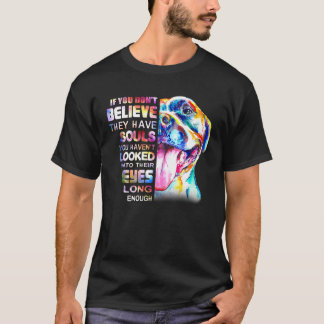 Pitbull Mama ich glaube, sie haben Soule Frauen Li T-Shirt