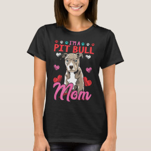 Pitbull Mama Shirt Pit Bull Dog Mama Pittie Gesche