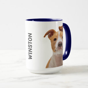 Pitbull personalized Mug Tasse