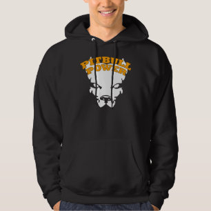 Pitbull Power Fight Dog Kickboxing Boxing Mixed Ma Hoodie
