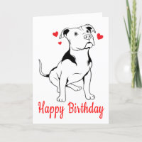 Pitbull Puppy Birthday Pit Bull Dog Liebhaber