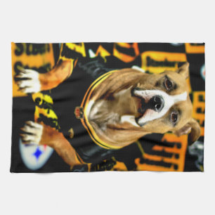 Pitbull Rescue Dog Fanatic Handtuch