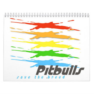 Pitbull retten den Zuchtkalender Kalender