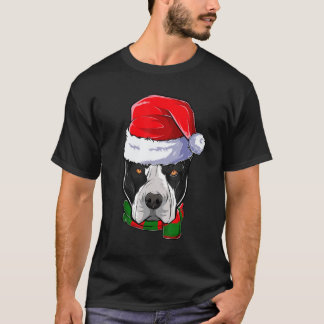 Pitbull Santa Claus Boys Apparet Weihnachtskids Do T-Shirt