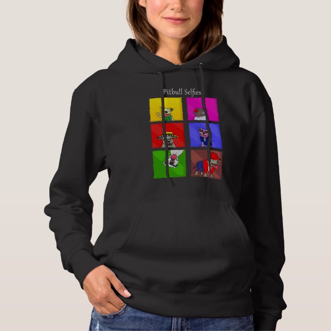 Pitbull Selates Hoodie (Vorderseite)