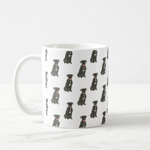 Pitbull Staffy (schwarz) Kaffeetasse