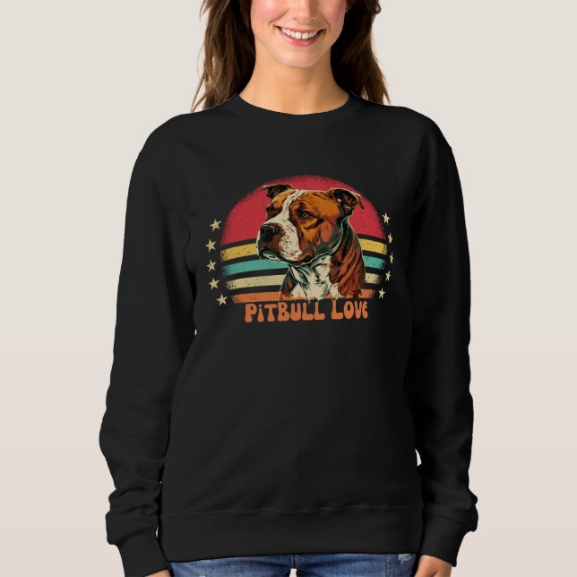 Pitbull Sweatshirt (Vorderseite)