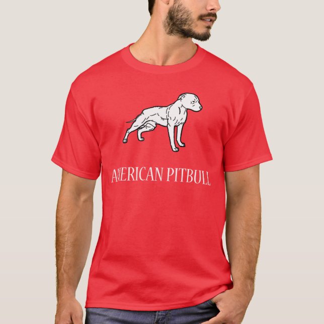 pitbull T-Shirt (Vorderseite)
