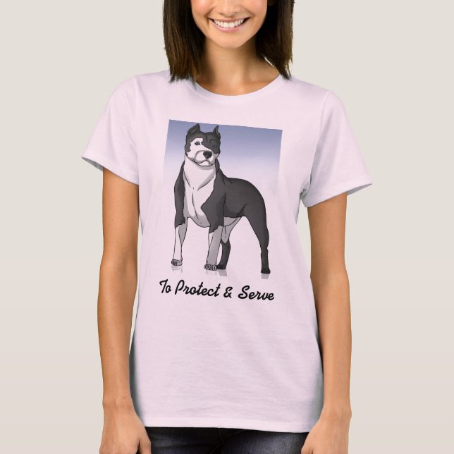 PITBULL T - SHIRT (Vorderseite)