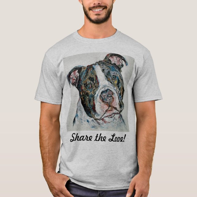 PITBULL T - SHIRT (Vorderseite)