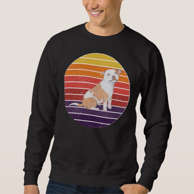 Pitbull Terrier 39 Sweatshirt (Vorderseite)