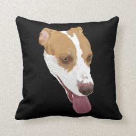 Pitbull Terrier Mischung Kissen