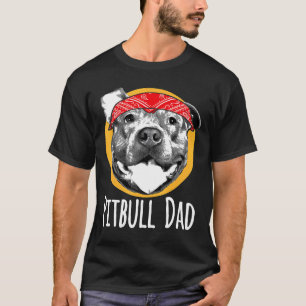 Pitbull-Vater Herren American Pit Bull Hund Gesche T-Shirt