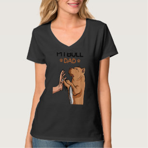 Pitbull Vater Pittie Dog Men T-Shirt
