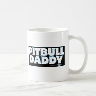 PITBULL VATI Schwarz-Hintergrund Kaffeetasse