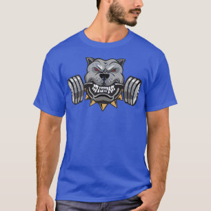Pitbull Weightlift, Mens Pitbull Lover, Hund Vater T-Shirt