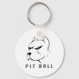 Pitbull zeichn schlüsselanhänger