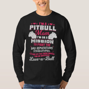 Pitbull-Zitat T-Shirt