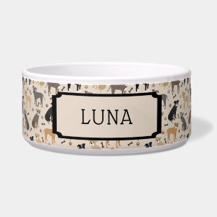 Pitbulpaws and Bones Dog Bowl Napf