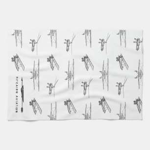 Pitcairn Aviation Teetuch Geschirrtuch