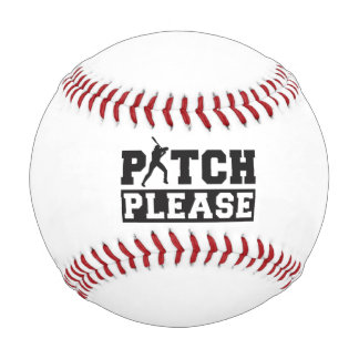 Pitch Bitte – Lustiges Softball|Baseball Zitat Baseball