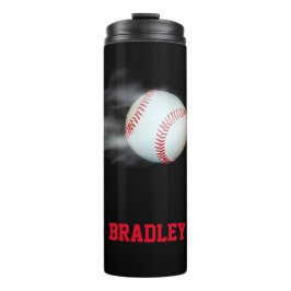 Pitch den Baseball-Team-Player Personalisiert Thermosbecher
