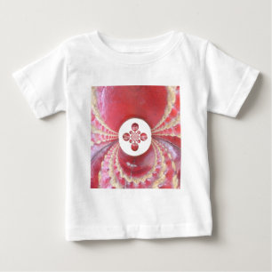 Pitch Kaleidoskop: Cricket Balls The Game's Heart Baby T-shirt