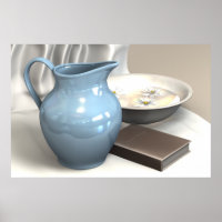 Pitcher und Becken