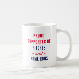Pitches und Zuhause-Runs Kaffeetasse