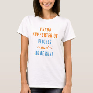 Pitches und Zuhause-Runs T-Shirt