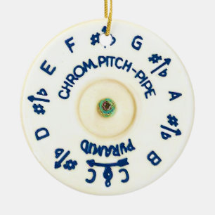 Pitchpipe Keramikornament