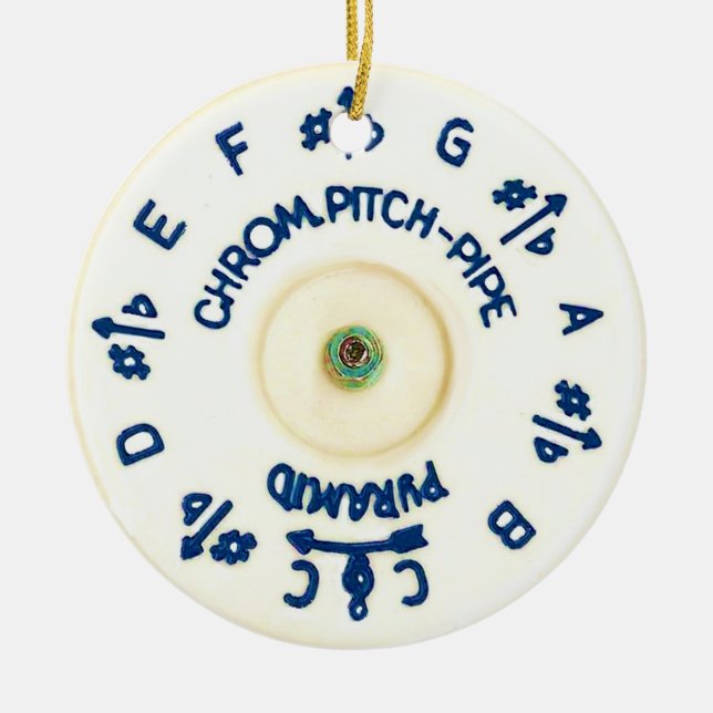 Pitchpipe Keramikornament (Vorne)