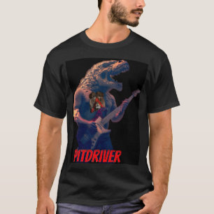 PitDriver T - Shirt PitZillA und Löwe Logo