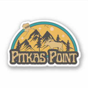 Pitkas Point, Alaska Aufkleber