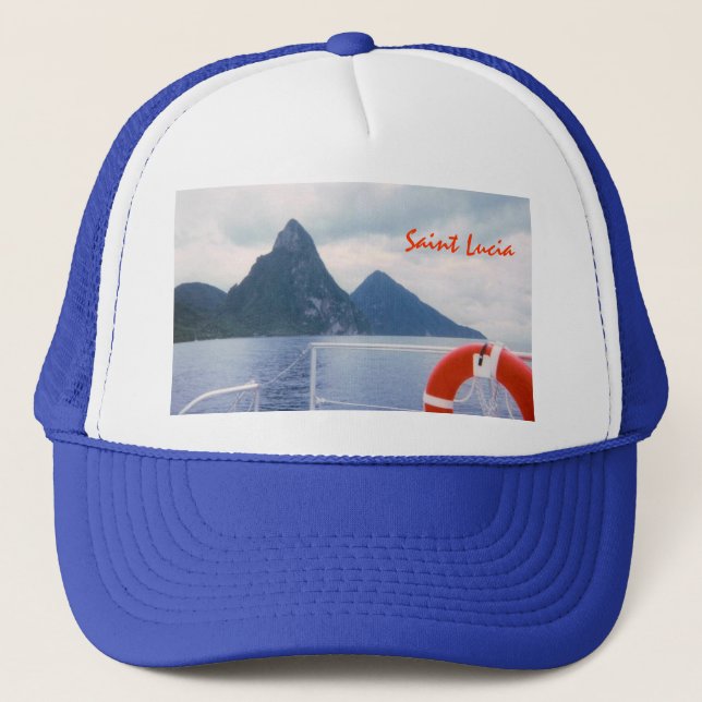 Pitons du casquette de coutume de mer (Devant)