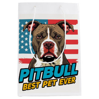 Pitt Bulls sind das beste Haustier überhaupt Mittlere Geschenktüte