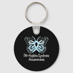 Pitt-hopkins-Syndrom Aufklärungskrieger Lichtblau Schlüsselanhänger