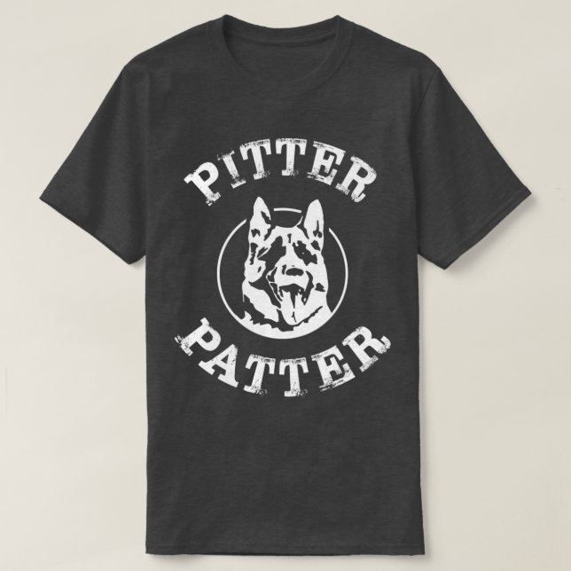 Pitter Patter Letx27s kommen auf ErTShirt T-Shirt (Design vorne)