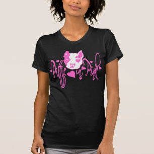 Pittie im Rosa T-Shirt