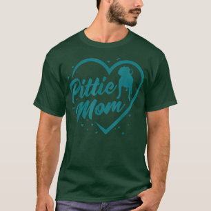 Pittie Mama, Ladys Dog Oma, die beste Mama für Hun T-Shirt