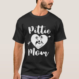 Pittie Mama Niedlich Pitbull Mama Liebe Pit Bull G T-Shirt