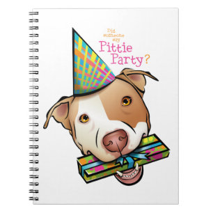 Pittie Party Notizblock