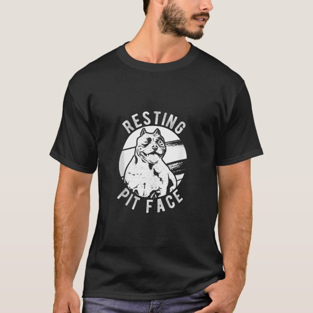 Pittie Pitbull Pitbull Hundebesitzer Pet Pitb T-Shirt (Vorderseite)