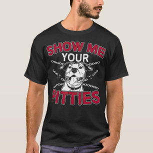 Pitties Pitbull Terrier Bully Hunde Kulturgeschenk T-Shirt