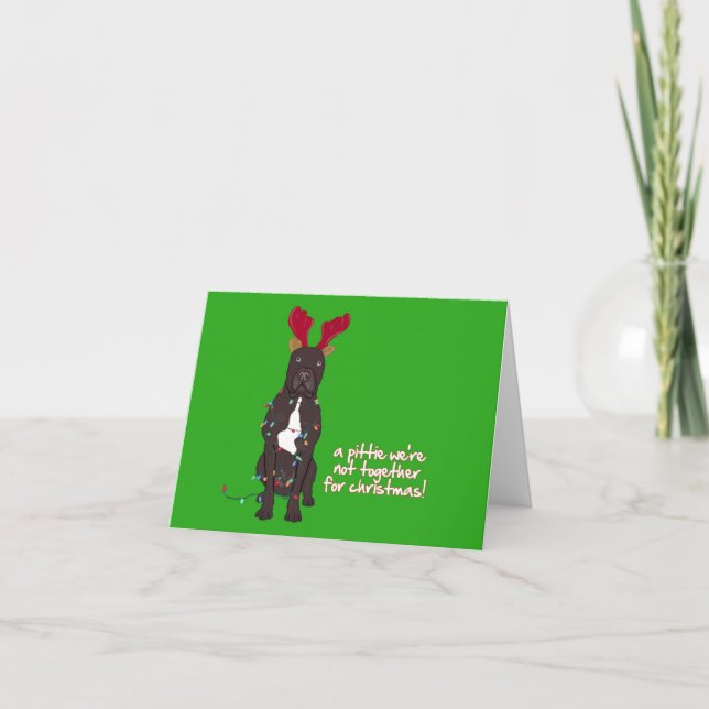 Pittiexmas 12x18 feiertagskarte (Vorderseite)