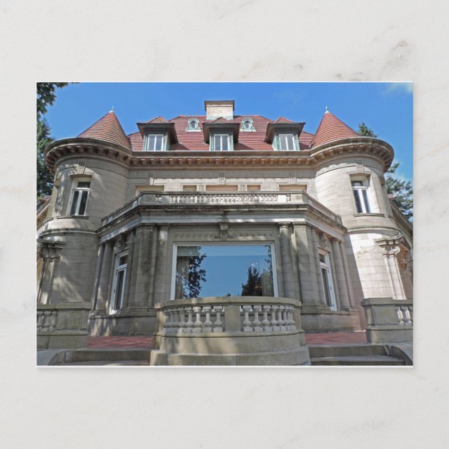 Pittock Mansion Postkarte (Vorderseite)