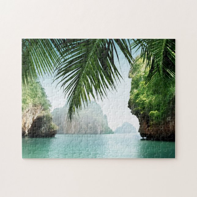 Pittoresque Puzzles Tropical Photo Complex Jigsaw (Horizontal)