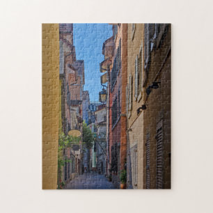 Pittoresque Swiss Street Scene Puzzle